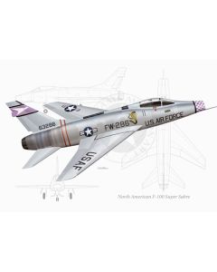   North American F-100 Super Sabre