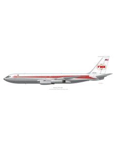 Boeing 707-320 TWA 1960