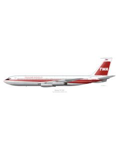 Boeing 707-320 TWA 1972