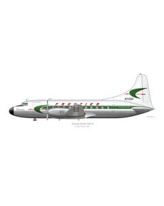 Convair 340 Frontier Airlines