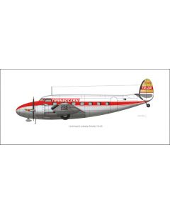 Transocean Airlines  Lodestar Profile Print