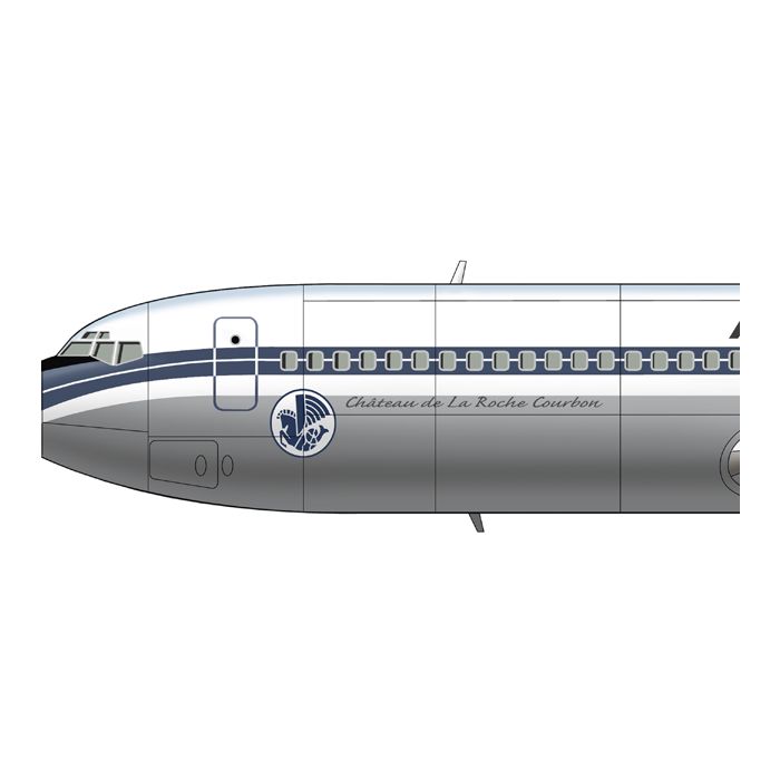 CIJ ANCIEN BOEING 707 AIR FRANCE 1/300 SANS BOITE